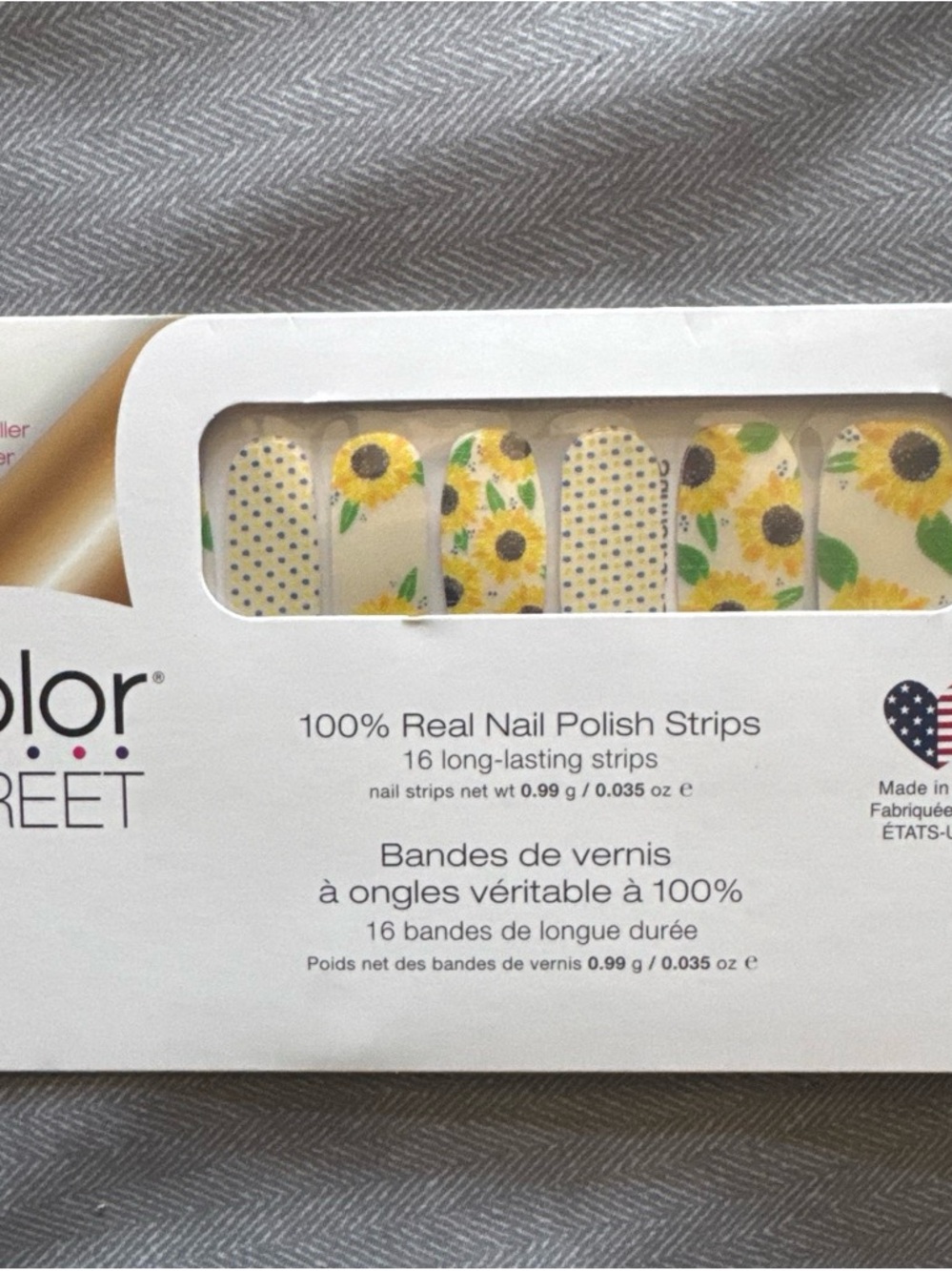 Color Street Pink Citrus Blossom Nail Polish Strips - Picture 3 of 6